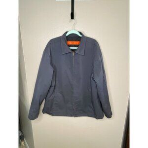 Red Kap Mens Insulated Work Jacket Zip-Up Style 2XL Dark‎ Gray Quilted Collared